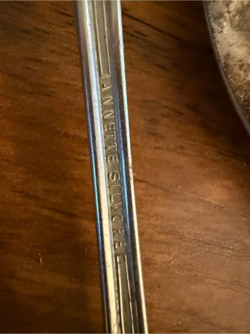 Vintage Mixed-Pattern Stainless Flatware Set in Tarnished Silver